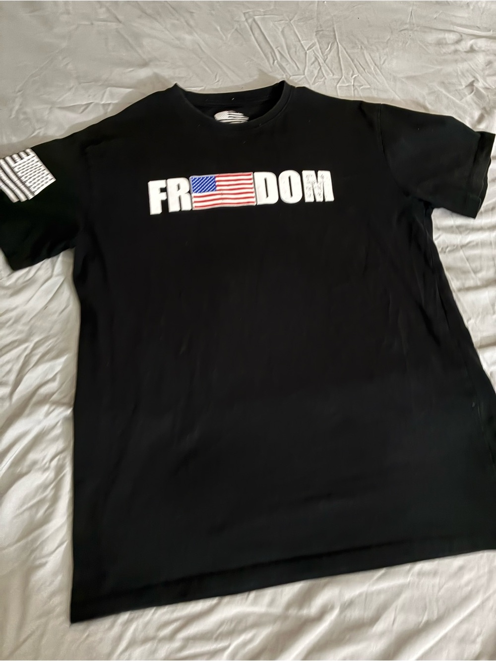 Men's Freedom Graphic Short-Sleeve Tee - Black
